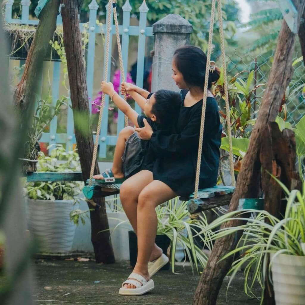 Không gian yên bình và mộc mạc tại Ngôi Nhà Nhỏ homestay